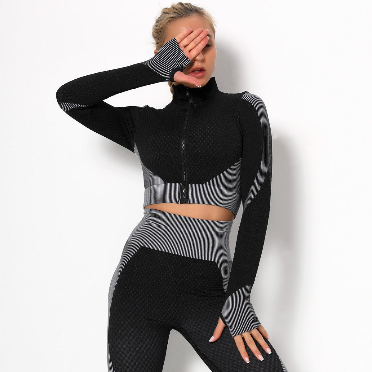 Jaqueta Cropped Fitness